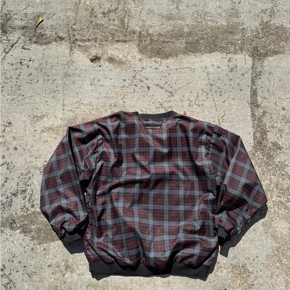 Plaid Windbreaker Jacket - Picture 3 of 4